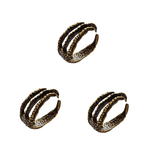 VALICLUD 3 Stück Ring vintage rings taschenanhänger handschmuck handtachen Hand Schmuck Mode Schmuck modeschmuck Frau Fingerring Schmuckring Mode offene Ringe Golden VALICLUD 3 Stück Ring vintage rings taschenanhänger handschmuck handtachen Hand Schmuck Mode Schmuck modeschmuck Frau Fingerring Schmuckring Mode offene Ringe Golden von VALICLUD