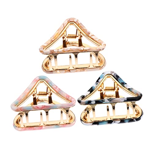 VALICLUD 3stücke Modische Haarspangen Aus Hochwertigen Materialien Einfache Haarklammer Für Frauen Krallenklammern Als Schöne Kopfbedeckung Für Verschiedene Anlässe von VALICLUD