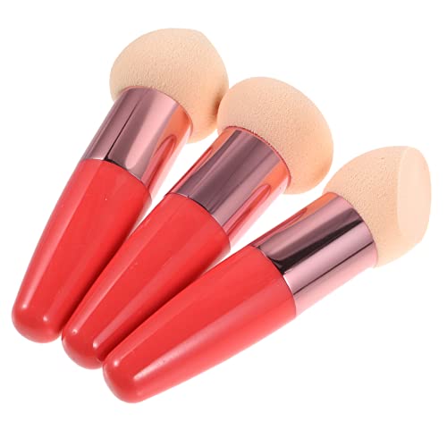VALICLUD 3 Stück Tragbare Make Up Schwamm Stifte Multifunktionale Beauty Make Up Tools für Flüssig und Puder Foundation Kosmetisches Zubehör für Damen von VALICLUD