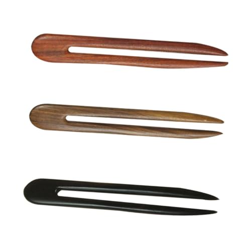 VALICLUD 3stücke Vintage U-form Haarnadeln Retro Damen Kopfschmuck Haarspangen Aus Elegante Haarreifen Für Mädchen Fein Verarbeitete Haarnadeln von VALICLUD