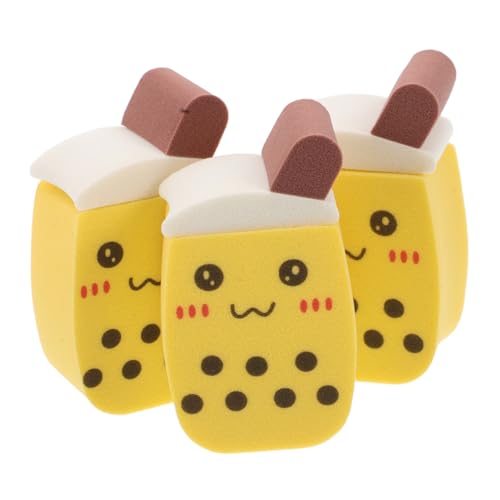 VALICLUD 3 Stücke Milchtee-Tassen-Puff Make-up-Zubehör Puderquaste Körper Beauty-Tools Puderquaste festigen Kissen -Puff Foundation Puff Puderquaste für Körperpuder Polyurethan Gelb VALICLUD 3 Stücke Milchtee-Tassen-Puff Make-up-Zubehör Puderquaste Körper Beauty-Tools Puderquaste festigen Kissen -Puff Foundation Puff Puderquaste für Körperpuder Polyurethan Gelb von VALICLUD