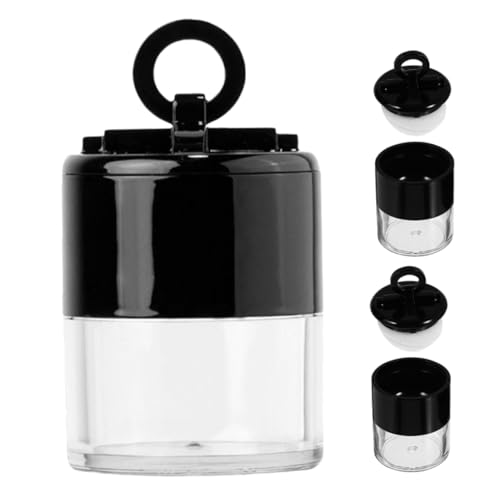 VALICLUD 3-Teilige Boxen Puderdose Puderquaste für den Körper lose Schönheit Mischen Talk Make-up-Puder-Behälter Pulverbehälter Kissen-Foundation-Fall körperpuder fall Plastik Schwarz VALICLUD 3-Teilige Boxen Puderdose Puderquaste für den Körper lose Schönheit Mischen Talk Make-up-Puder-Behälter Pulverbehälter Kissen-Foundation-Fall körperpuder fall Plastik Schwarz von VALICLUD