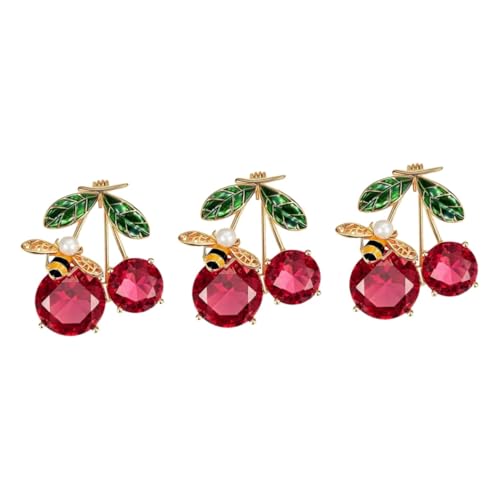 VALICLUD 3 Teilige Kirschbienen Brosche Schmuck Für Damen Halskette Ohrringe Für Damen Krawatten Ohrstecker Perlendekorationen Fußkettchen Kronleuchter Ohrringe Goldene Armbänder VALICLUD 3 Teilige Kirschbienen Brosche Schmuck Für Damen Halskette Ohrringe Für Damen Krawatten Ohrstecker Perlendekorationen Fußkettchen Kronleuchter Ohrringe Goldene Armbänder von VALICLUD