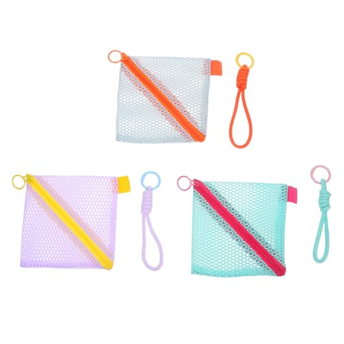 VALICLUD 3 Teilige Mini Aufbewahrungstasche Organizer Taschen Make Up Tasche Lippenstift Aufbewahrungstasche Mini Geldbörse Für Die von VALICLUD