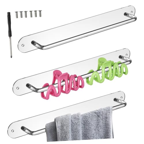 VALICLUD 3stücke Transparenter Haarklammerständer Aus Haarklammer-aufbewahrungsständer Für Wandmontage Organizer Für Haarklammern Schals Und Stirnbänder Platzsparende Lösung Für von VALICLUD