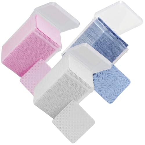 VALICLUD Wimpernkleber Wischer Kleberflaschen Reinigungspads Entferner Für Überschüssigen Kleber Wimpernverlängerung Kompakt Und Tragbar Für Salon Und Heimgebrauch von VALICLUD