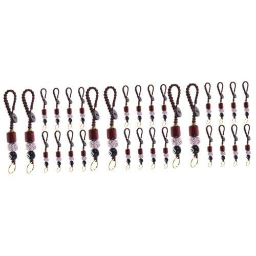 VALICLUD 30stücke Retro Schlüsselanhänger Mit Bodhi-perlen Teiliges Handgefertigte Dekorative Schlüsselanhänger Für Taschen Vielseitige Für Männer Frauen Und Senioren Stilvolle Und von VALICLUD