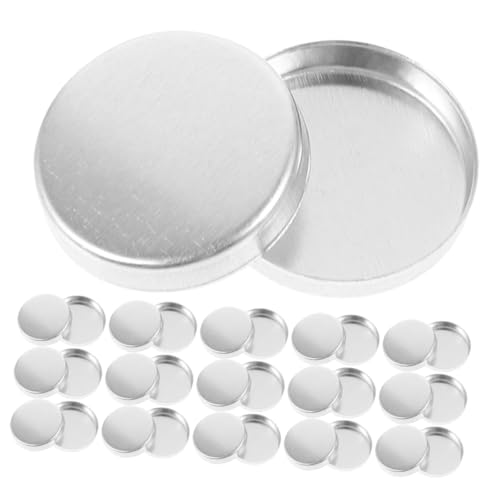 VALICLUD 30stücke Runde Lidschatten Pfannen Leere Lidschattenpfännchen Kosmetik Behälter Nachfüllbar Für Make-up Paletten Lidschattenpaletten von VALICLUD