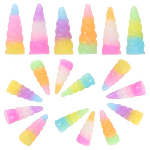 VALICLUD 30 Stück Teiliges Diy Horn Bastelset für Resin Haaraccessoires Haarspangen und Haarreifen für Party Dekorationen und Styling Hilfen von VALICLUD