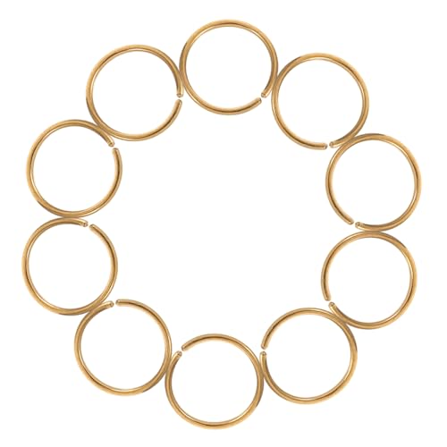 VALICLUD 30 Stück Teiliges Edelstahl Nasenpiercing Hoops Minimalistische Nahtlose Kleine Nasenringe Hautfreundlich Leicht Glatt Vielseitig Tragbar für Damen und Herren Langlebiger von VALICLUD