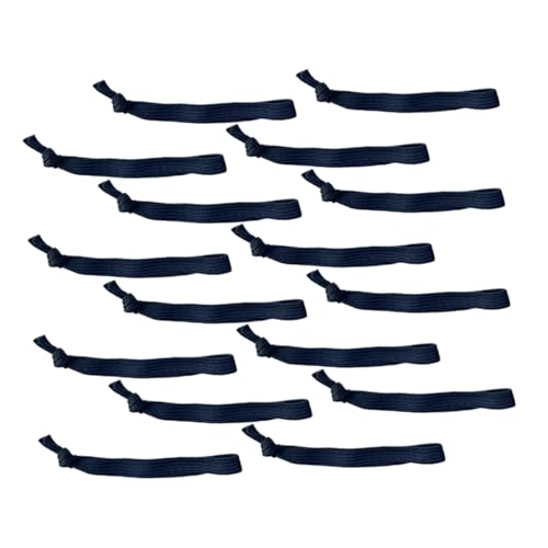 VALICLUD 30 Stück Teiliges Elastische Knotenlose Haargummis für Herren Abdrücke Flexibler Ponytail Halter Hautfreundlich Vielseitig als Armband und Haarschmuck Geeignet von VALICLUD