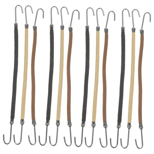 VALICLUD 30 Stück Teiliges Haargummi mit Doppelt Haken Elastische Haarbänder für Pferdeschwanz Zöpfe und Hochsteckfrisuren Sicherer Leichtes Material Vielseitig für Haartypen für Hochzeit von VALICLUD