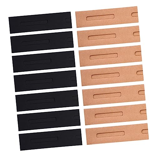 VALICLUD 30stücke Kraftpapier-stifthüllen Faltbare Stiftverpackungsbeutel Aus Papier Stiftverpackungszubehör Verschiedene von VALICLUD