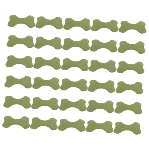 VALICLUD 30blätter Kleine Moxa-aufkleber Tragbare Beifuß-pflaster Haushalts-beifuß-aufkleber Moxa-pflaster Hohe Viskosität Hohe Elastizität Nahtlose Verklebung Leichtes Design von VALICLUD