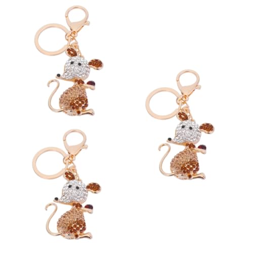 VALICLUD 3St Anhänger Herren Anhänger Hochzeit Schlüsselanhänger Handtaschenanhänger aus Strass Schlüsselanhänger Schlüsselbund Schlüsselanhänger Zubehör Schlüsselanhänger von VALICLUD