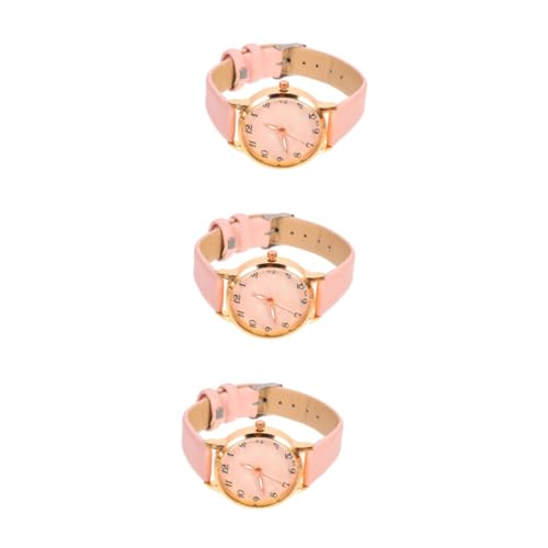 VALICLUD 3St Gürtel damenuhr Uhrenverzierung Damenarmbanduhr dekorative Armbanduhr Dekoration ansehen damengeschenke damengeschenkideen Damenmodeuhr weibliche Armbanduhr Rosa VALICLUD 3St Gürtel damenuhr Uhrenverzierung Damenarmbanduhr dekorative Armbanduhr Dekoration ansehen damengeschenke damengeschenkideen Damenmodeuhr weibliche Armbanduhr Rosa von VALICLUD