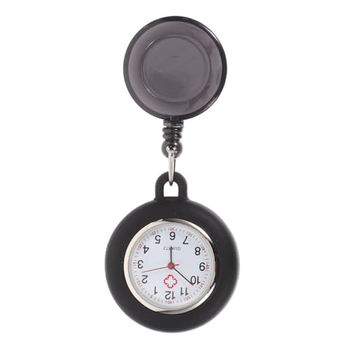 VALICLUD 3st Abzeichenrolle Taschenuhr Uhr Hängende Uhr Digitaluhr Schlüsselanhänger Uhr Krankenschwester Uhr Für Männer Digital Herren Anhänger Herrenanhänger Tasche Hängen Stift von VALICLUD