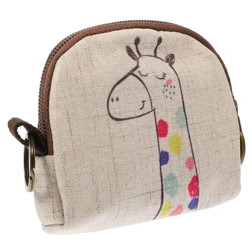 VALICLUD 3st Aufbewahrungstasche Halsketten-Organizer Scout-Taschen Tierische Geldbörse Kleine Tragetaschen Für Kopfhörer Geldbörse Mit Reißverschluss Kulturbeutel Für Die Reise Leinen- von VALICLUD