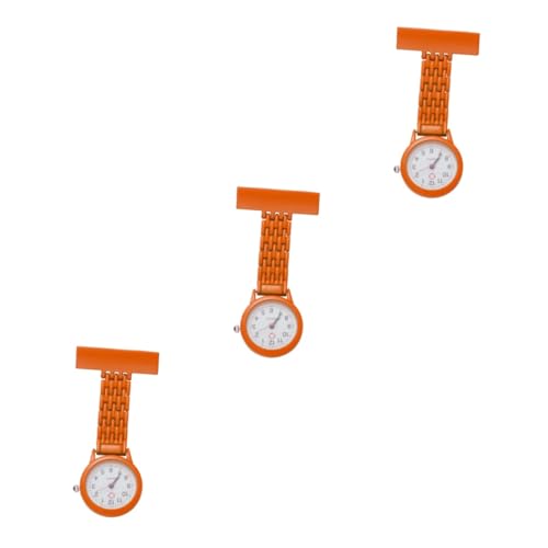 VALICLUD 3stücke Krankenschwesteruhr Tragbare Taschenuhr Mit Clip Orange Robustes Design Für Medizinisches Personal Praktische Pflegeuhr Für Ärzte Und Pflegekräfte Leicht Ablesbar Und VALICLUD 3stücke Krankenschwesteruhr Tragbare Taschenuhr Mit Clip Orange Robustes Design Für Medizinisches Personal Praktische Pflegeuhr Für Ärzte Und Pflegekräfte Leicht Ablesbar Und von VALICLUD