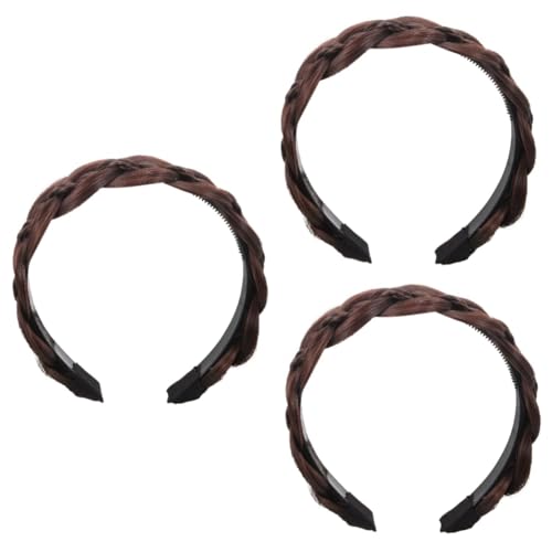 VALICLUD 3st Perücke Mit Gezahntem Stirnband Haarschmuck Perücken Haarbänder Kapuzenpullover Damen Haarband Kopfschmuck Haarversorgung Anti-rutsch-stirnband Hochtemperaturdraht VALICLUD 3st Perücke Mit Gezahntem Stirnband Haarschmuck Perücken Haarbänder Kapuzenpullover Damen Haarband Kopfschmuck Haarversorgung Anti-rutsch-stirnband Hochtemperaturdraht von VALICLUD
