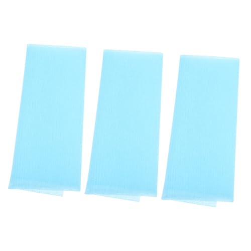 VALICLUD 3stücke Badehandtuch Aus Nylonmaterial Zum Peeling Und Schäumen Lange Streifen-design Bequemes Duschtuch Für Körperhaut Praktisches Bad-tool von VALICLUD