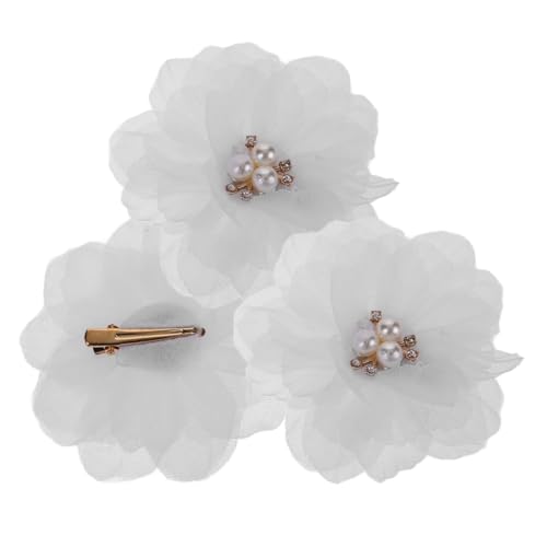 VALICLUD 3stücke Blumen Haarspange Mädchen Haarnadel Perlen Verziert Haar Clips Haarschmuck Für Partys Und Anlässe VALICLUD 3stücke Blumen Haarspange Mädchen Haarnadel Perlen Verziert Haar Clips Haarschmuck Für Partys Und Anlässe von VALICLUD
