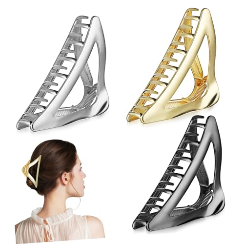 VALICLUD 3stücke Haarklammern Für Frauen Große Haarklammern Für Dickes Haar Haarstyling-clips Dekorative Haar-accessoires Für Mädchen Und Erwachsene von VALICLUD