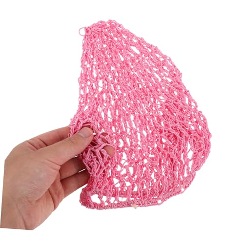 VALICLUD 3stücke Handgehäkeltes Netz-schlafmütze Für Damen Wiederverwendbares Haarnetz Dehnbares Ösen-häkel-haarnetz Für Langes Haar Netze Zum Haarknotenmachen Wickel-haarnetz von VALICLUD