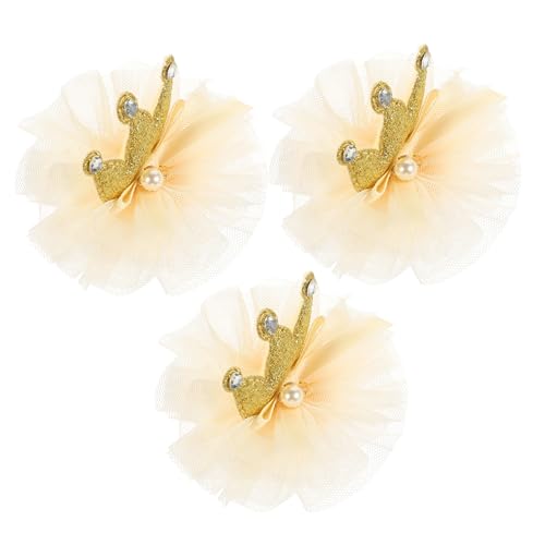 VALICLUD 3stücke Krone Für Junge Mädchen Haar Haarspange Mädchen Geburtstag Weihnachts Festival Accessoire Zubehör Haarclip von VALICLUD