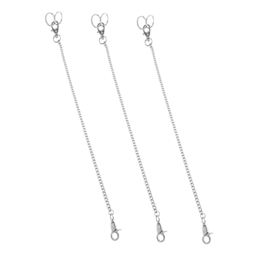 VALICLUD 3stücke Taschenuhrkette Ersatz Ketten Für Taschenuhren Metall Hosenketten Kleidungszubehör Für Männer von VALICLUD