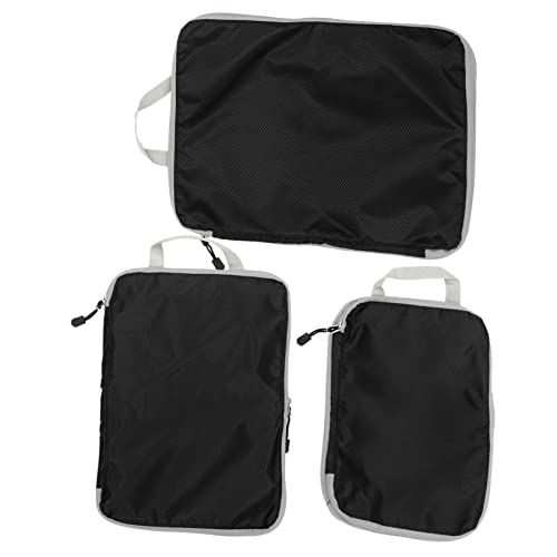 VALICLUD 3stücke Reise-Organizer-würfel Packtasche Für Reisegepäck Aufbewahrungstasche Für Handtücher Und Unterwäsche Komprimierbare Reise-verpackungsbox von VALICLUD