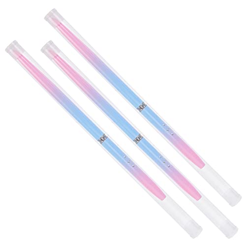 VALICLUD 3stücke Teiliges Nagelkunst Set Professionelle Malpinsel Für Nail Art Liner Und Karomuster-pinsel Für Zuhause Und Nagelstudio Für Kreative Designs Und Einfache Anwendung von VALICLUD