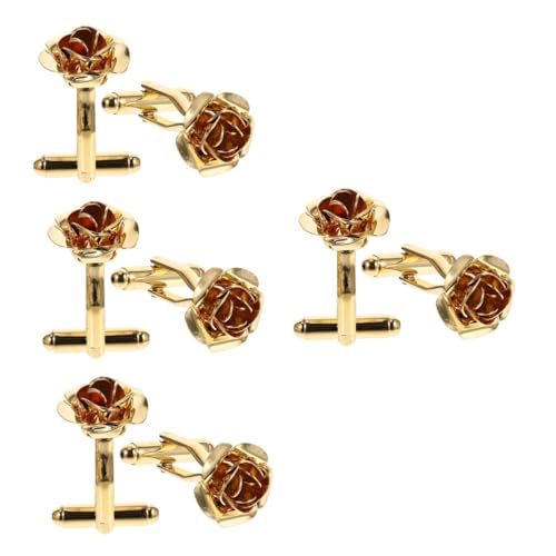 VALICLUD 4 Paare Nägel mit Rosenärmeln muttertagsgeschenke muttertag muttertqgsgeschenk Nieten binden Manschettenknöpfe in Rosenform klassische Manschettenknöpfe Kupfer Golden VALICLUD 4 Paare Nägel mit Rosenärmeln muttertagsgeschenke muttertag muttertqgsgeschenk Nieten binden Manschettenknöpfe in Rosenform klassische Manschettenknöpfe Kupfer Golden von VALICLUD