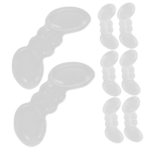 VALICLUD 4 Paare Silikon -fersenpad Für Gel-fersenpolstereinsätze Einlegesohlen Kissen Fersenschutz Komfort Pads Streifen Flecken Schuh Fersenpolster Kieselgel Transparent VALICLUD 4 Paare Silikon -fersenpad Für Gel-fersenpolstereinsätze Einlegesohlen Kissen Fersenschutz Komfort Pads Streifen Flecken Schuh Fersenpolster Kieselgel Transparent von VALICLUD