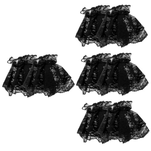 VALICLUD 4paare Lace Handgelenk Manschetten Für Damen Abnehmbare Spitzenärmel Im Lolita-stil Für Hochzeiten Kostüme Teepartys Und Fotoshootings Elegantes Design Für Vielseitige Outfits von VALICLUD