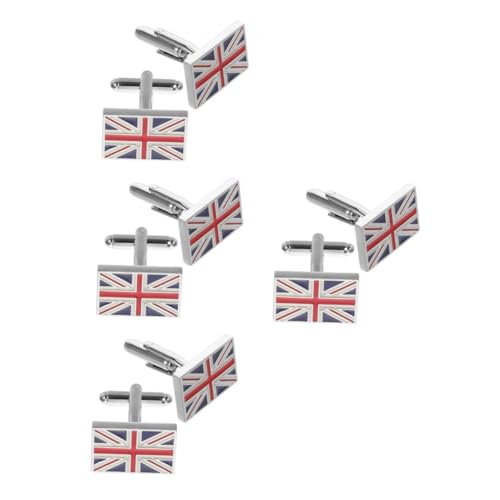 VALICLUD 4 Paare Union Jack-Manschettenknöpfe UK Flag Manschettenknöpfe Britische Flagge Cufflinks Manschettenknöpfe mit englischer Flagge Retro -Stift -Tipp separate Flaschenkappe Messing VALICLUD 4 Paare Union Jack-Manschettenknöpfe UK Flag Manschettenknöpfe Britische Flagge Cufflinks Manschettenknöpfe mit englischer Flagge Retro -Stift -Tipp separate Flaschenkappe Messing von VALICLUD