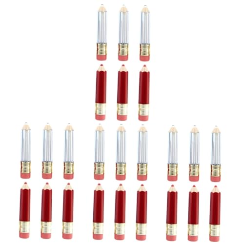 VALICLUD 4 Sätze Diy Lip Gloss Hohlrohr Röhren Leer Füllung Behälter Schönheit Getönt Lipglossrohre Aufpolsternder Lipgloss Leckerer Lipgloss Lippenfüller Glanz Flasche Plastik 6 Stück * 4 von VALICLUD
