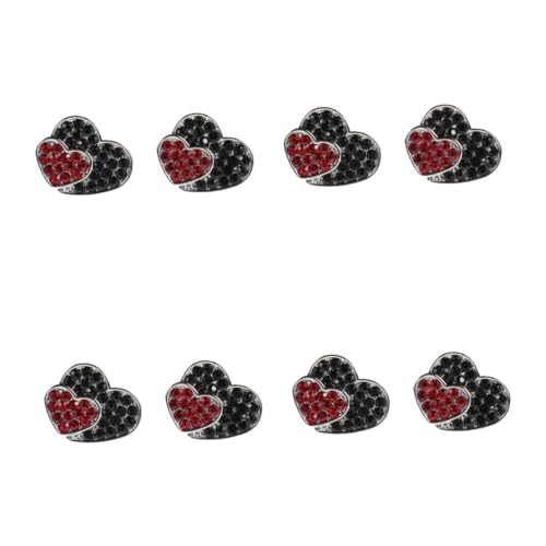 VALICLUD 4 Sätze Ich Liebe Diamant-manschettenknöpfe Manschettenknöpfe Für Damen Manschettenknöpfe Für Frauen Strasssteine 2 Stück * 4 VALICLUD 4 Sätze Ich Liebe Diamant-manschettenknöpfe Manschettenknöpfe Für Damen Manschettenknöpfe Für Frauen Strasssteine 2 Stück * 4 von VALICLUD