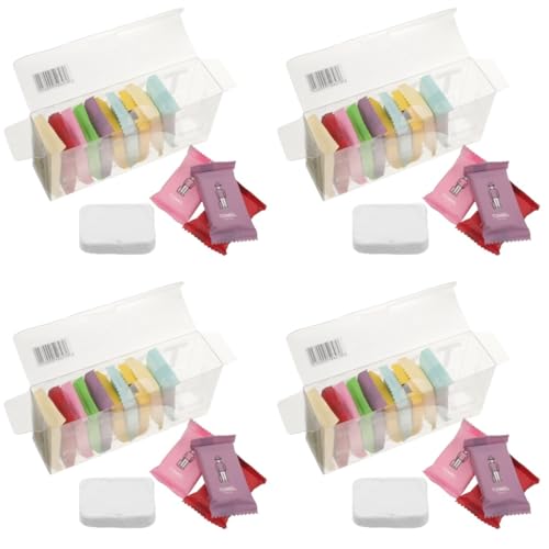 VALICLUD 4 Sätze Komprimierte Einweg Gesichtstücher Einzeln Verpackte Handtücher Für Reisen Outdoor Spa Und Gesichtspflege Super Saugfähig Und Hautfreundlich 14 Stück * 4 von VALICLUD