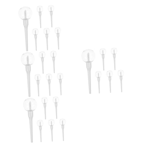 VALICLUD 4 Sätze Lipgloss-Flasche Aus Kunststoff Glanz Prall Lollipop-Lipgloss-behälter Glasur -behälter Nachfüllbar Kosmetik-Tools Für Frauen Plastik 6 Stück * 4 von VALICLUD