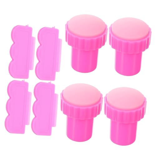 VALICLUD 4 Sätze Nagelstempel-Werkzeug Stempeln Nägel Nagelkunstzubehör Nailart Stamper Nagelzubehör Manikürezubehör Nagel-Maniküre-Werkzeug Maniküre-Stempel Nagelstampfer Kieselgel Rosig VALICLUD 4 Sätze Nagelstempel-Werkzeug Stempeln Nägel Nagelkunstzubehör Nailart Stamper Nagelzubehör Manikürezubehör Nagel-Maniküre-Werkzeug Maniküre-Stempel Nagelstampfer Kieselgel Rosig von VALICLUD