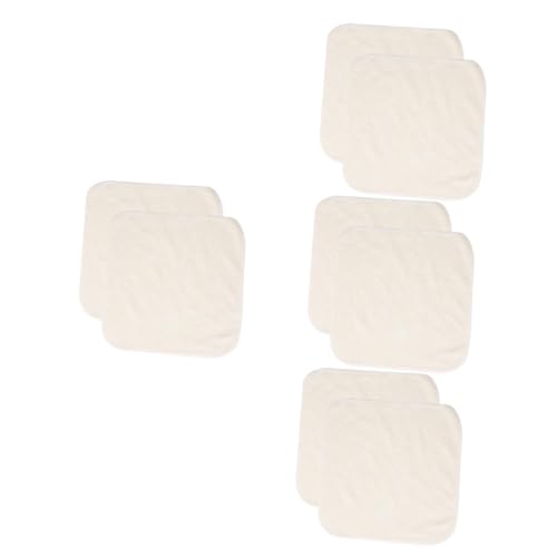 VALICLUD 4 Sätze Peeling-gesichtswäscher Gesichtsreinigungstücher Waschlappen Handtuch Waschen Gesichtswaschlappen Sauber Großes Handtuch Gesichtswaschtücher Bambusfaser Beige 2 Stücke * 4 von VALICLUD