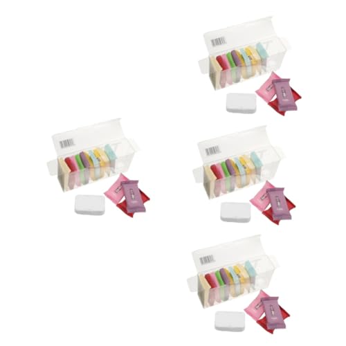 VALICLUD 4 Sätze Unabhängiges Verpackungs -gesichthandtuch Reisen Waschen Komprimierter Waschlappen Reise-tuch Tragbare Einweghandtücher Kompaktes Handtuch Reine Baumwolle 14 Stück * 4 von VALICLUD