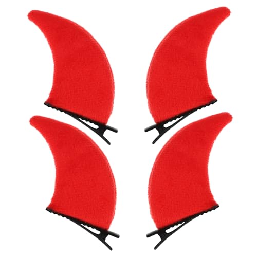 VALICLUD 4stücke Haarspangen Aus Ochsenhorn Für Halloween Haarschmuck Damen Haarspangen Aus Hörnern Mit Exquisiten Details Und Schlichtem Design Für Kostümpartys von VALICLUD