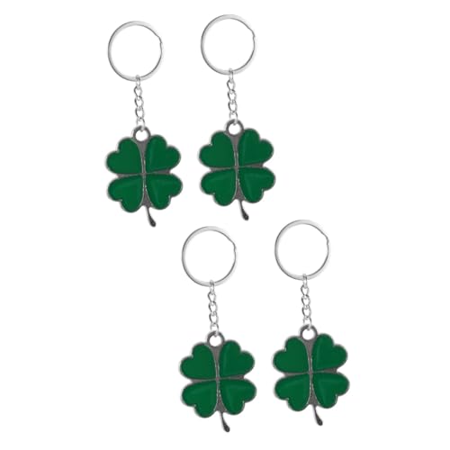 VALICLUD 4 Stück Anhänger Schlüsselanhänger bescherung Weihnachten geldgeschenke Weihnachten Autoteile Schlüsselanhänger Halter Vier Mini schmuck Herrenringe Wunderschöner Schlüsselanhänger von VALICLUD