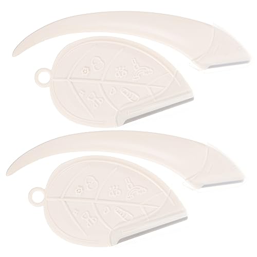 VALICLUD 4 Stück Augenbrauen-Trimmer-Set Rasierer für Frauen im Gesicht schräg klein Männer Gesichts- Gesichtsrasierer für das Gesicht der Frau Gesicht Rasiermesser Abs von VALICLUD