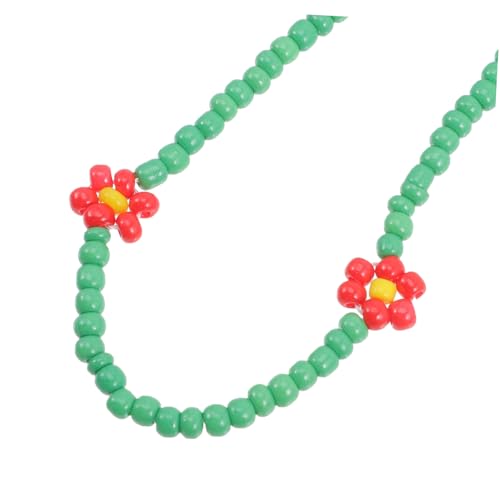 VALICLUD 4 Stück Boho Perlen Choker Bunte Strand Halsketten für Teen Mädchen Leichte Farbige Schmuckstücke mit Sommerlichem Partystil Langlebig Wasserfest Vielseitig Kombinierbar von VALICLUD