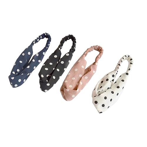 VALICLUD 4 Stück Breiter Yoga Stirnbänder für Damen Elastische Haarbänder mit Gekreuztem Design für Sport Make Up und Gesichtspflege Gemischte Farben Bequem und Atmungsaktiv VALICLUD 4 Stück Breiter Yoga Stirnbänder für Damen Elastische Haarbänder mit Gekreuztem Design für Sport Make Up und Gesichtspflege Gemischte Farben Bequem und Atmungsaktiv von VALICLUD