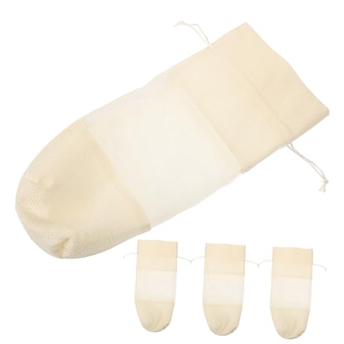 VALICLUD 4stücke Pack Weinflaschentasche Mit Fenster Kordelzug Wiederverwendbare Geschenktüte Packtasche Für Weinflasche Verpackung Weinflaschentasche Geschenktüten von VALICLUD