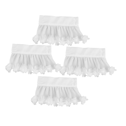 VALICLUD 4 Stück Handgelenksärmel Für Damenbekleidung Gefälschtes Dekoratives Handgelenk Falsche Manschette Armband Damen Armmanschette Spitze Kurze Handgelenkmanschette von VALICLUD